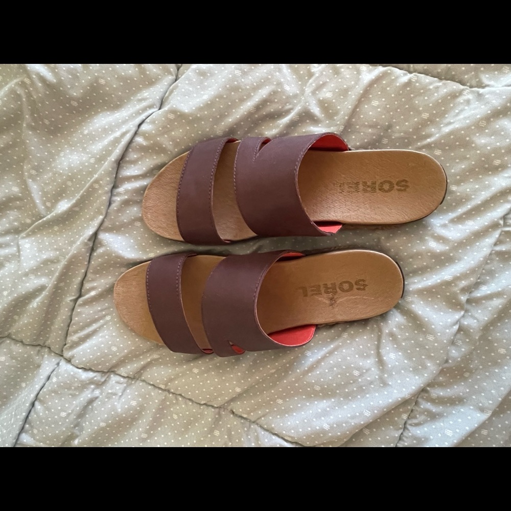 Like new Sorel sandals